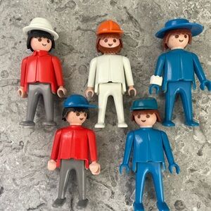 Playmobil Colorful Action Figures Set of 5